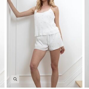 Waverles Piper Pearly Pleat Bridal Tank Set in Dove